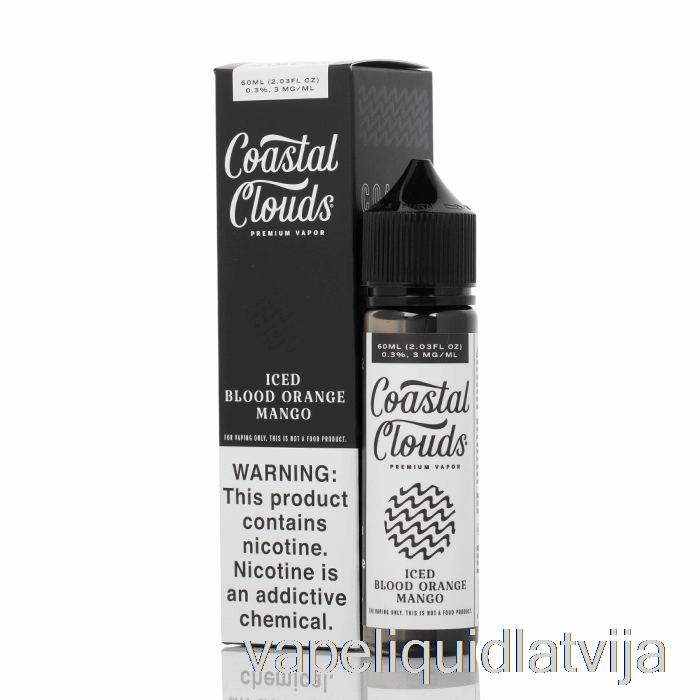 Ledus Apelsīnu Mango - Piekrastes Mākoņi Co. - 60 Ml 0mg Vape šķidruma